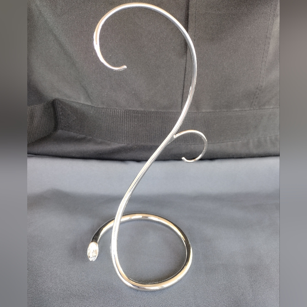 Swarovski Crystal Ornament/Jewelry Stand 7"